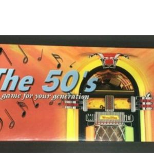 The 50's Board Game A Game for Your Generation - MISSING SOME PIECES